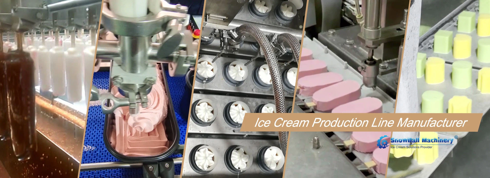 ice cream production line manufacturer